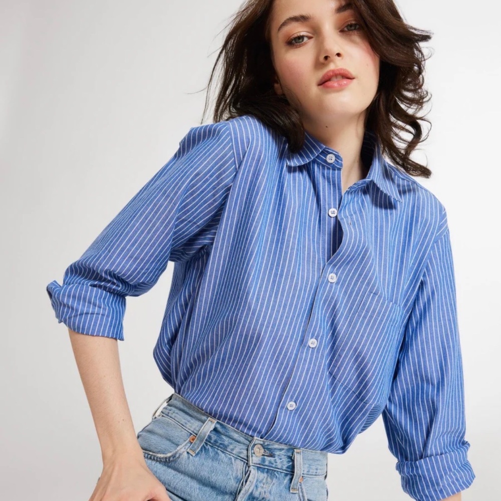 Mille Sofia Top in Harbor Stripe Size XXS